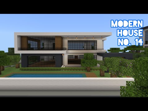 Insane Minecraft Modern House Build | Gamer Wolf's Tutorial #14