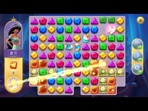 Disney Princess Majestic Quest Level 341 NO BOOSTERS - A S GAMING ✔️