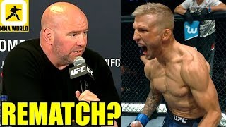 Immediate Rematch for TJ Dillashaw against Henry Cejudo? Dana White wants it!,Silva meets Adesanya