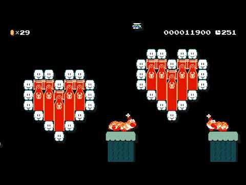 Hello Kitty ⚡️ by Meggy ⚡️ SUPER MARIO MAKER Raw GAMEPLAY