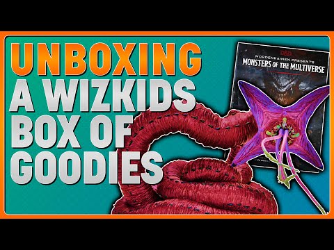 LIVE: Unboxing WizKids Monsters of the Multiverse