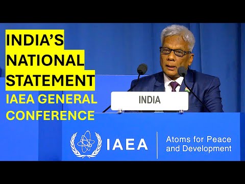  विएना ऑस्ट्रिया में 69वें आईएईए आम सम्मेलन में भारत का राष्ट्रीय वक्तव्य