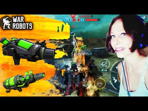 War Robots Gameplay [ Eldritch Ares, Fury, 2xShell, Fenrir, LUCHADOR ] War Robots Türkçe