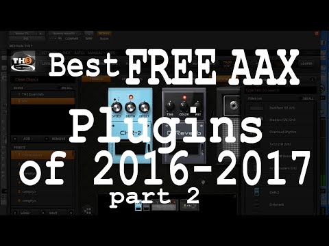 Best Free AAX Plugins of 2016-2017 (part 2)