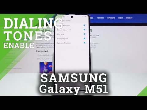How to Enable Dial Pad Tones in SAMSUNG Galaxy M51 – Disable Dial Pad Sounds