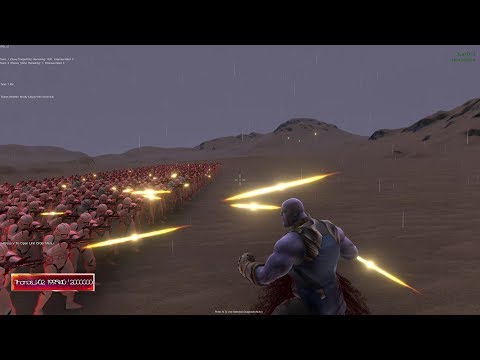 Thanos 1 Vs Clone trooper 1,000