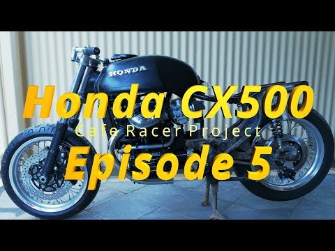 Honda CX500 Episode 05     Suspension and Wheels