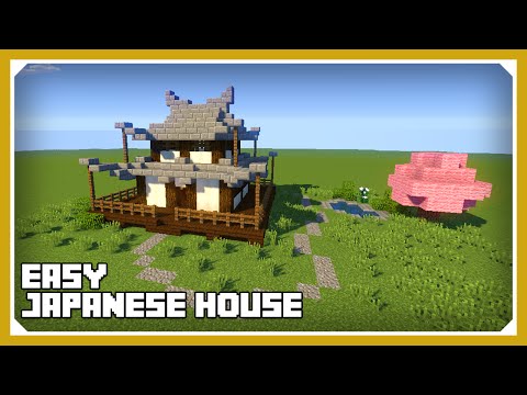 Ector Vynk - Minecraft: How To Build A Japanese House Tutorial (Easy Survival Minecraft House )