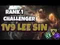 Wild Rift | HOW THE RANK 1 LEE SIN SOLO CARRIES IN CHALLENGER | Rank 1 Challenger CHAMP Gameplay