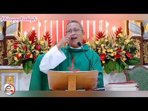 10-7| Gospel Reading Mark 12:28-34 Homily ni Fr. "Ciano" T. Ubod