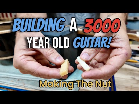 How To Make An Acoustic Guitar Ep. 46 (Making The Nut!)