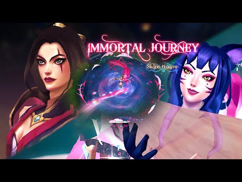 Immortal Journey Ahri Katarina and Kai'sa Skins Trailer