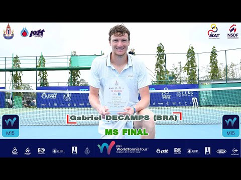 ITF World Tour M1 MS Final  - Gabriel DECAMPS BRA vs Jie CUI CHN 3