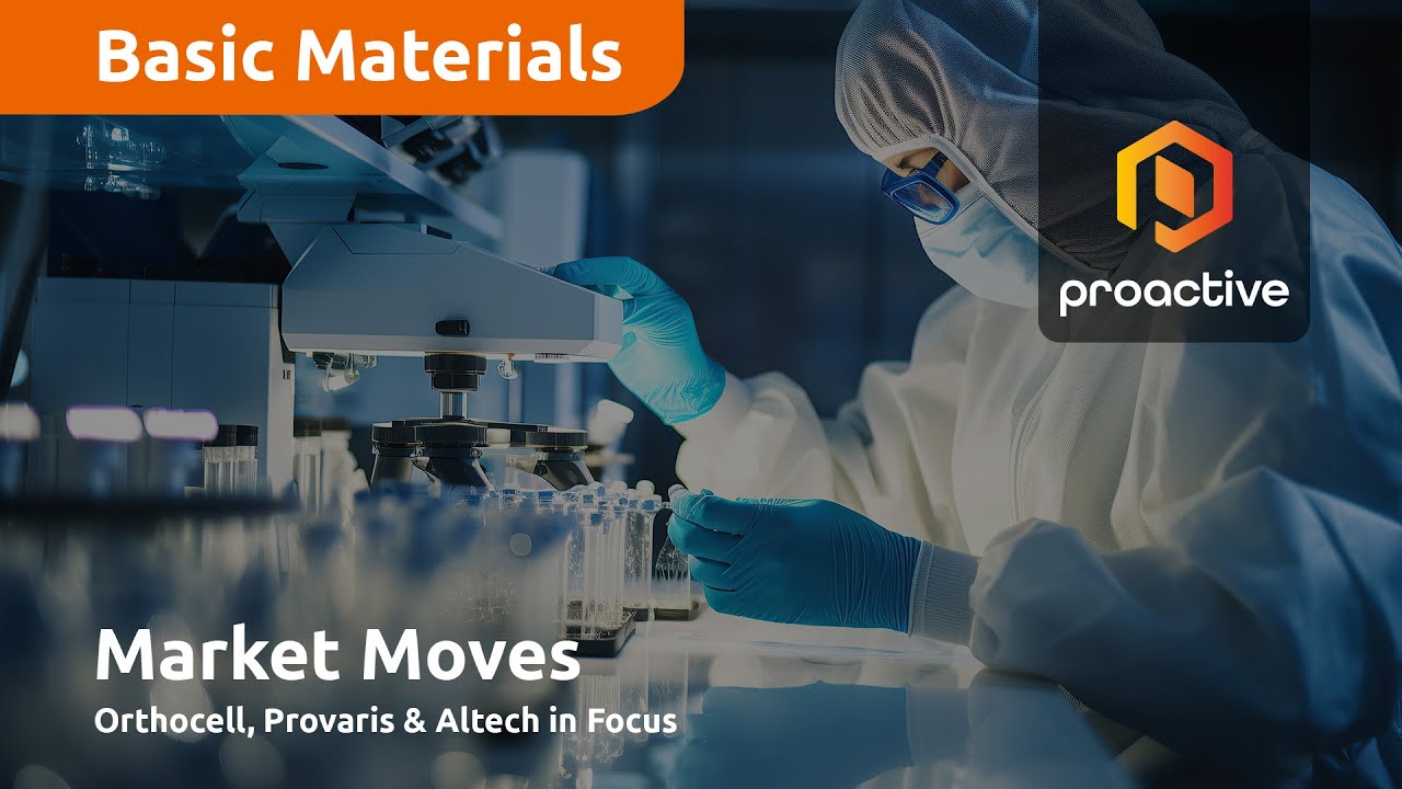 Just The Facts: Orthocell, Altech Batteries, Provaris Energy