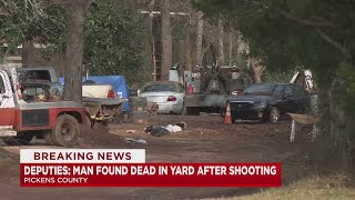 Man found dead in yard after shooting in Pickens County