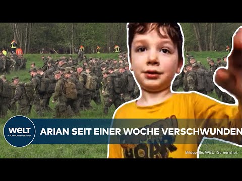 BREMERVÖRDE: 1200 Helfer verzweifelt im Großeinsatz - Kleiner Arian seit einer Woche verschwunden!