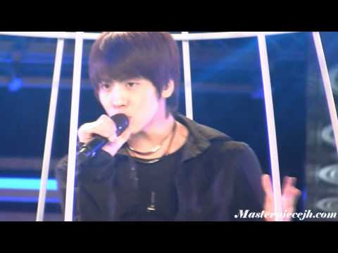 101229 Jonghyun Sings "Lucifer" in a Cage@ Gayo Daejun