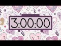 3 Hour Countdown Timer Stay Focused Productive No Distractions