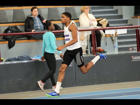 21''77: BENOIT Nathaniel (200m ESM S8)  - Championnat IDF ES-SE en salle -  EAUBONNE, 3/02/2019