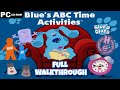 Blue S Clues Blue S ABC Time Activities 1998 PC Gameplay