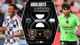 Real Salt Lake vs. FC Juárez | Leagues Cup | Full Match Highlights