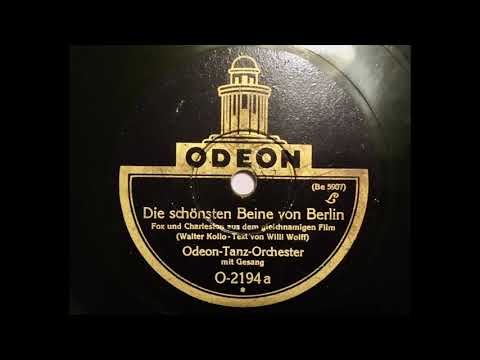 Odeon Tanz Orchester - Die schönsten Beine von Berlin