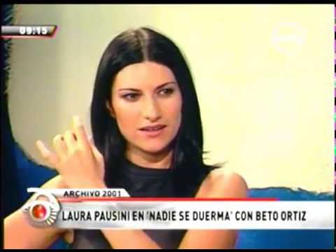 Recordando la entrevista del 2001 a Laura Pausini en "Abre Los Ojos" Perú