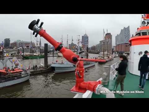 Hamburg 834. Hafengeburtstag Seenotrettungskreuzer Hermann  Marwede