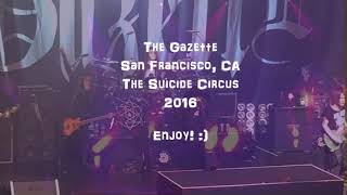 The Gazette performing The Suicide Circus in San Francisco, CA