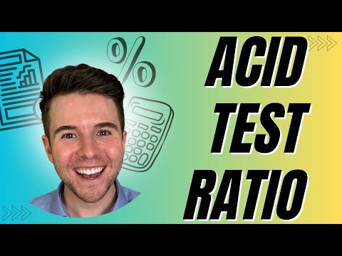 Acid Test Ratio | Financial Accounting