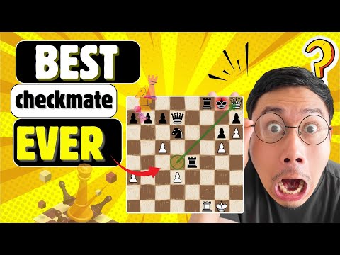 Best checkmate combination ever ♟😱 #chessshorts