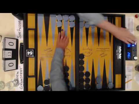 2016 Backgammon World Championship Final - Second Set Game 1 (Abridged)