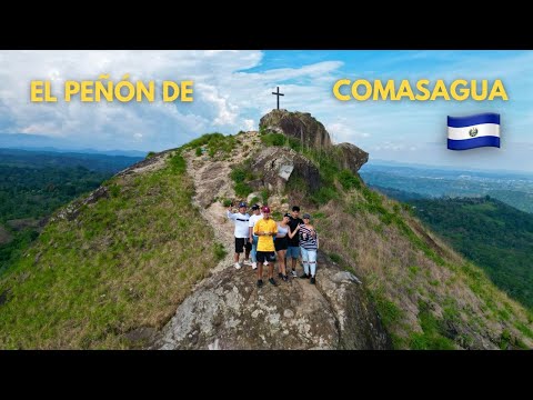 SUBIMOS EL PEÑÓN DE COMASAGUA en El SALVADOR 🤩😱lo tienes que visitar👌🏽