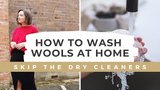 Cashmere Sweater Care | How To Wash Wool At Home + FAQ!