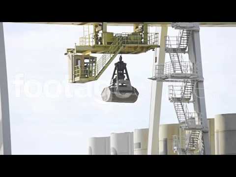 Cargo is unloaded - Sehring concrete footage_012138