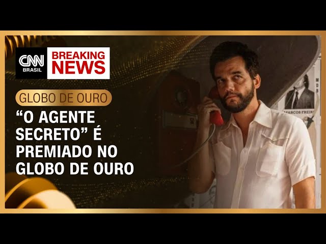 Globo de Ouro: “O Agente Secreto” ganha prêmio de Melhor Filme de Língua Não-Inglesa | CNN BRASIL