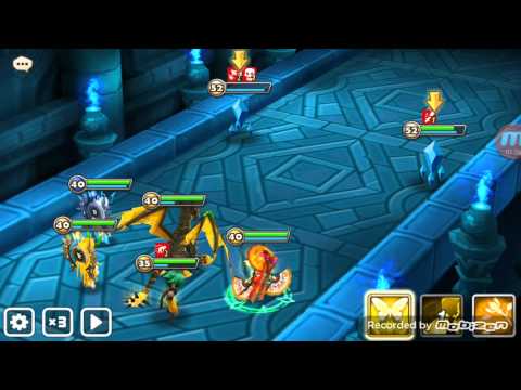 Summoners war : testing my jamire and amir on hall of water B8