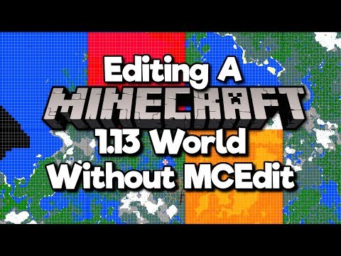 Pixlriffs - How To Edit Your Minecraft 1.13 World - Without MCEdit! [Tutorial]