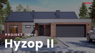 Projekt domu Hyzop bez garażu [B]: dom parterowy od Extradom.pl
