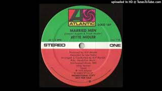 Bette Midler: Married Men (1979, Atlantic)
