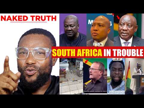 🤣Ghana strikes South Africa hard, 1500 more people leaving. White South Africans F!RES Black S. A🔥
