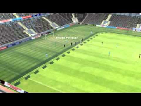 Paysandu 3 - 0 Santos (AP) .flv