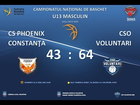 Victorie CSO Voluntari in CS Phoenix Constanta - CSO Voluntari (CN U13, 10.11.2019 HD Version)