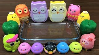 Mixing Random Things into Slime !! SlimeSmoothie Satisfying Slime Videos