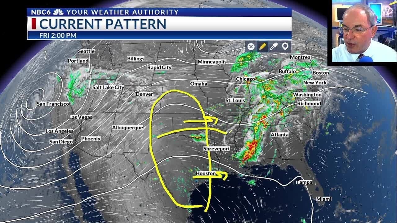 Weekend rain chances decrease & temperatures increase!