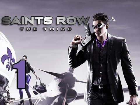 Saints Row 3 - Co-Op Walkthrough - Part 1 "It Begins..." (Let's Play, Playthrough)