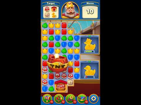 Royal Match Level 3041 - NO BOOSTERS GAMEPLAY 👑 | SKILLGAMING ✔️