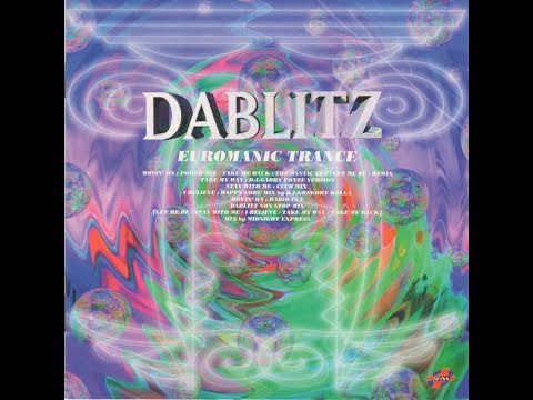 Da Blitz - Euromanic Trance CD Album Japan 1996