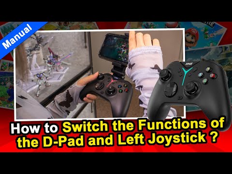 How to Switch the Functions of the D-Pad and Left Joystick of IINE Sirius Controller🎮