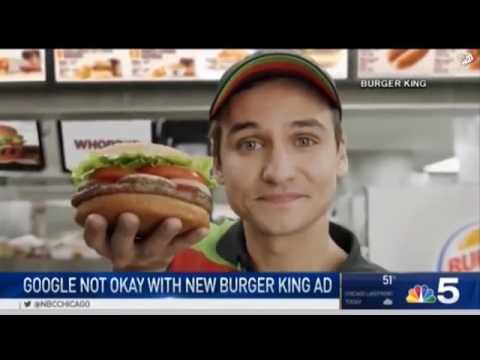 テレビCMが、リビングルームをハックした日 / Burger King「Google Home of The Whopper」